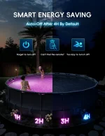 Poolside Solar Light For above ground Metal Frame Pool - Image 5