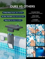 Poolside Solar Light For above ground Metal Frame Pool - Image 2