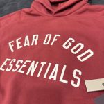 Fear of God Men's Red and Orange Hoodie - Image 3