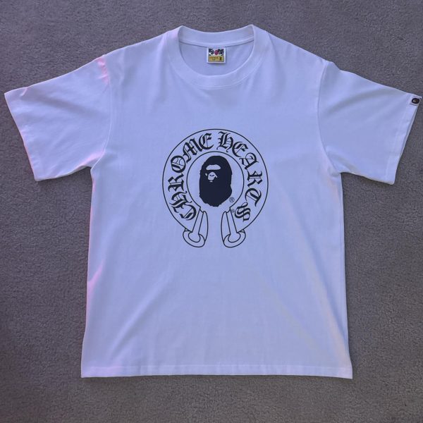 BAPE Men's White T-shirt