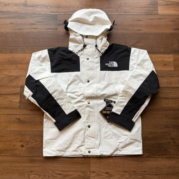 The North Face Men's White and Cream Jacket
