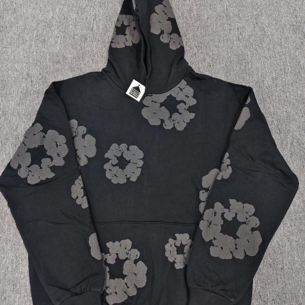 Denim Tears Men's Black Hoodie