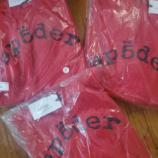 Spider Worldwide Men's Red Hoodie