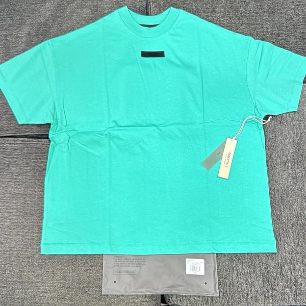 Fear of God Men's Green and Blue Shirt