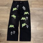 Chrome Hearts Men's Black Jeans