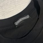 Chrome Hearts Men's Black T-shirt - Image 4