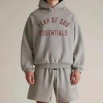 Fear of God Men's Grey Hoodie - Image 5