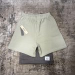 Fear of God Men's Green and Khaki Shorts - Image 2