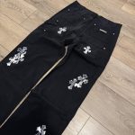 Chrome Hearts Men's Black Jeans - Image 6