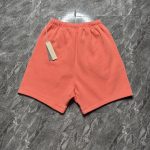 Essentials Men's Orange and Pink Shorts - Image 7