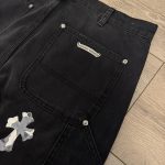 Chrome Hearts Men's Black Jeans - Image 7