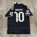 Adidas Men's Navy and Black Shirt