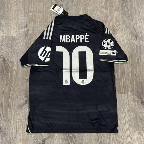 Adidas Men's Navy and Black Shirt