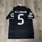 Adidas Men's Navy and Black T-shirt