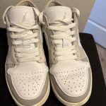 Jordan Men's White and Cream Trainers - Image 2