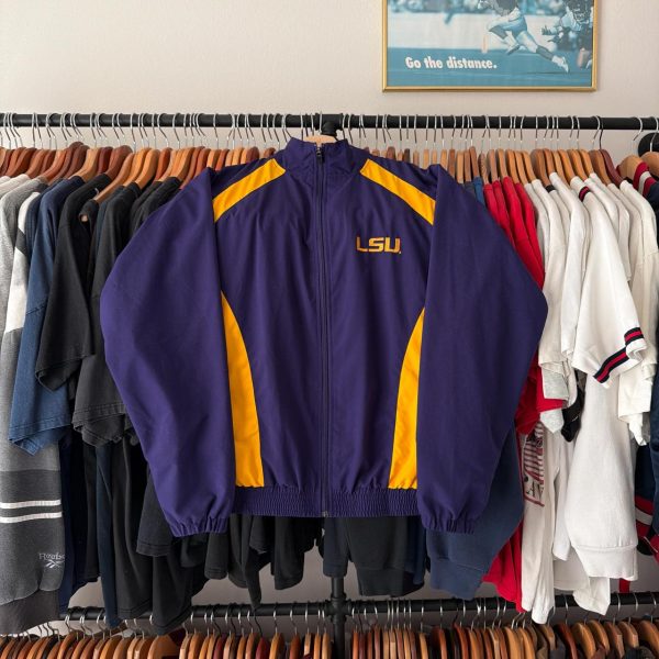 Russell Athletic Men's Purple and Yellow Jacket