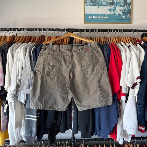 Wrangler Men's Green Shorts