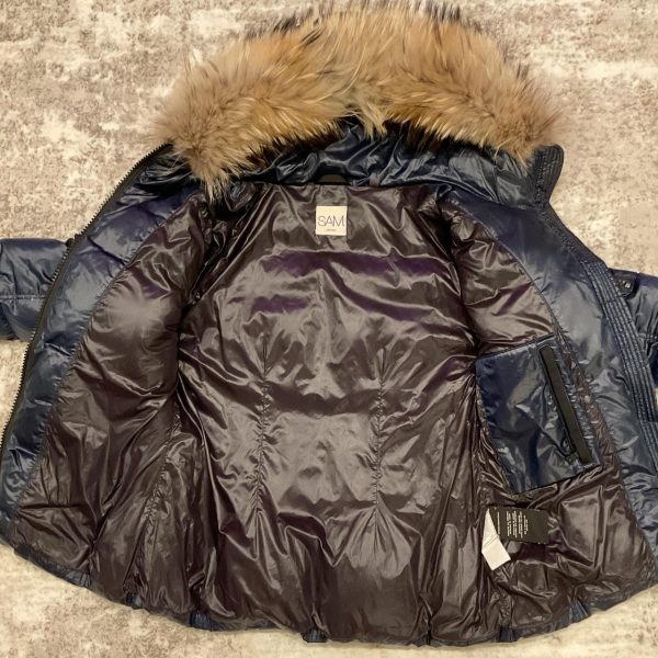 SAM Women's Navy and Blue Jacket