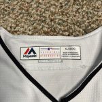 Majestic Athletic Men's White Top - Image 3