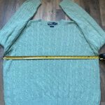 Polo Ralph Lauren Men's Green Jumper - Image 6