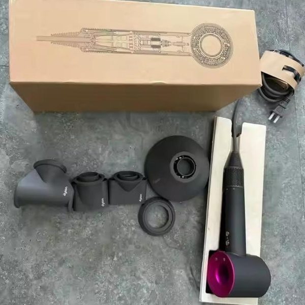 Dyson Black and Pink Hair-products