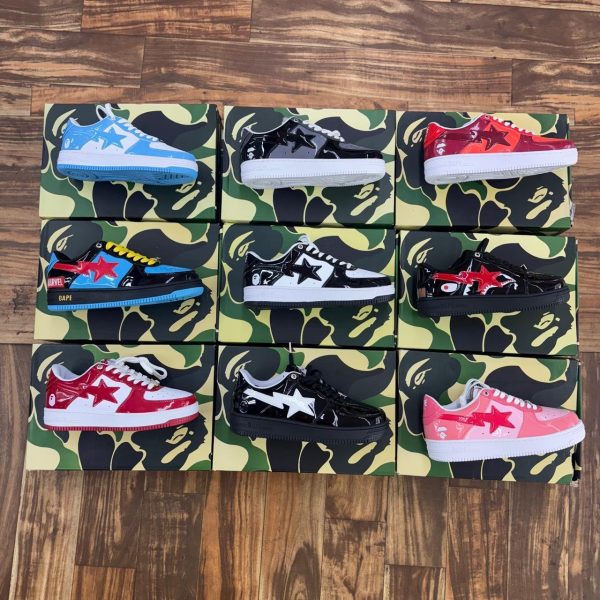 BAPE Men's multi Trainers