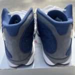 Jordan Men's Navy and Blue Trainers - Image 4