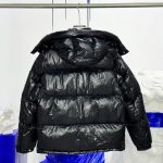 Moncler Men's Black and Navy Jacket - Image 5