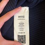 AMI Paris Men's Navy Sweatshirt - Image 5