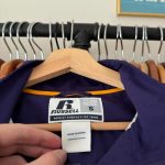 Russell Athletic Men's Purple and Yellow Jacket - Image 7