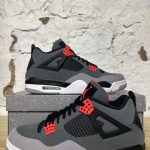 Jordan Men's Grey and Black Trainers