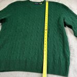 Polo Ralph Lauren Men's Green Jumper - Image 7