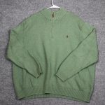 Polo Ralph Lauren Men's Green Jumper