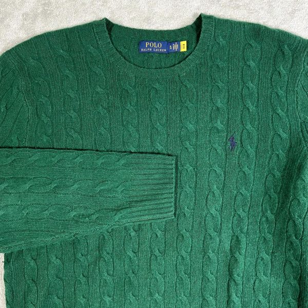 Polo Ralph Lauren Men's Green Jumper