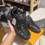 Louis Vuitton Men's Black Trainers