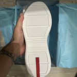 Prada Men's Red Trainers - Image 8