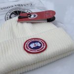 Canada Goose Men's Cream and White Hat - Image 4