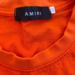 Amiri Men's Orange T-shirt - Image 2