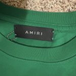 Amiri Men's Green T-shirt - Image 3