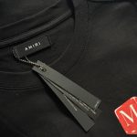 Amiri Men's Black T-shirt - Image 5