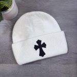 Men's White and Cream Hat