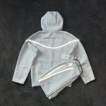 Nike Men's Grey Hoodie - Image 4
