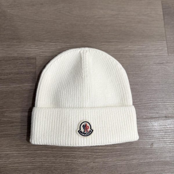 Moncler Grenoble Women's White and Cream Hat
