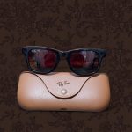 Ray-Ban Men's Black and Brown Sunglasses - Image 2