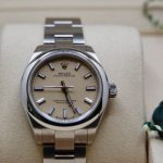 Rolex Men's Silver Watch - Image 3