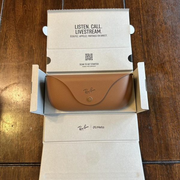 Ray-Ban Brown and Tan Sunglasses