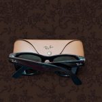 Ray-Ban Men's Black and Brown Sunglasses - Image 3