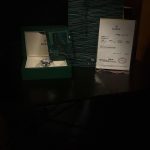 Men's Silver and Black Watch - Image 2