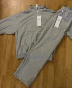 Alo Yoga Grey Tracksuit Set Men's Size Small