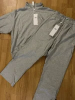 Alo Yoga Grey Tracksuit Set Men's Size Small - Image 3